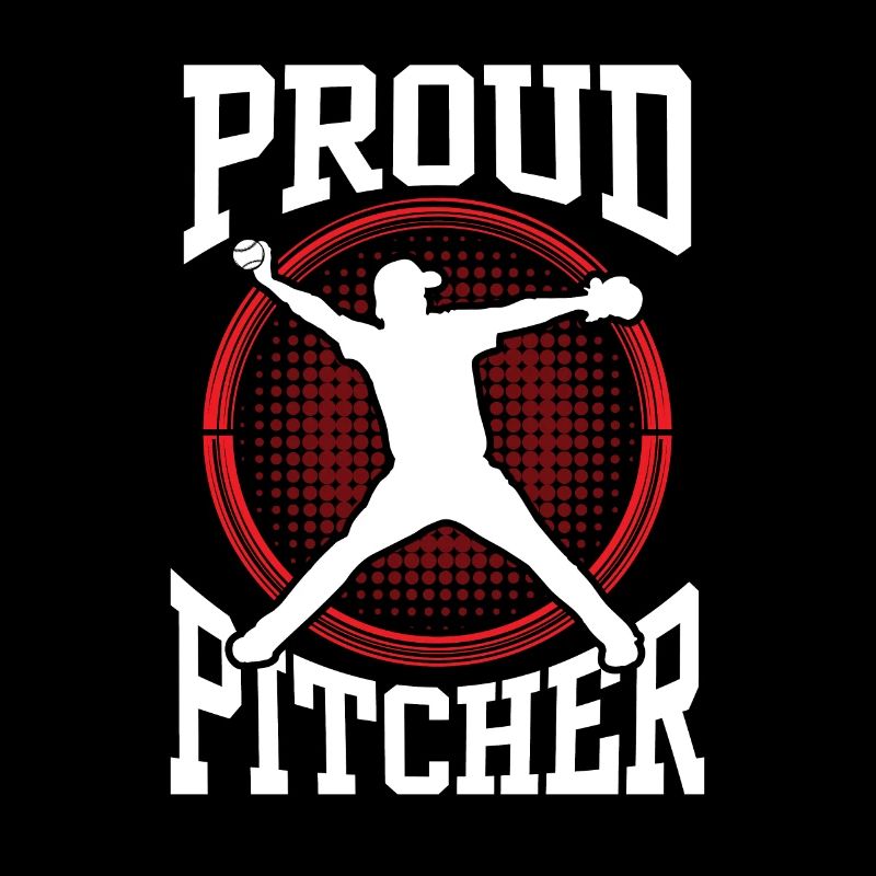 Proud Baseball Pitcher Player Thrower Hobby