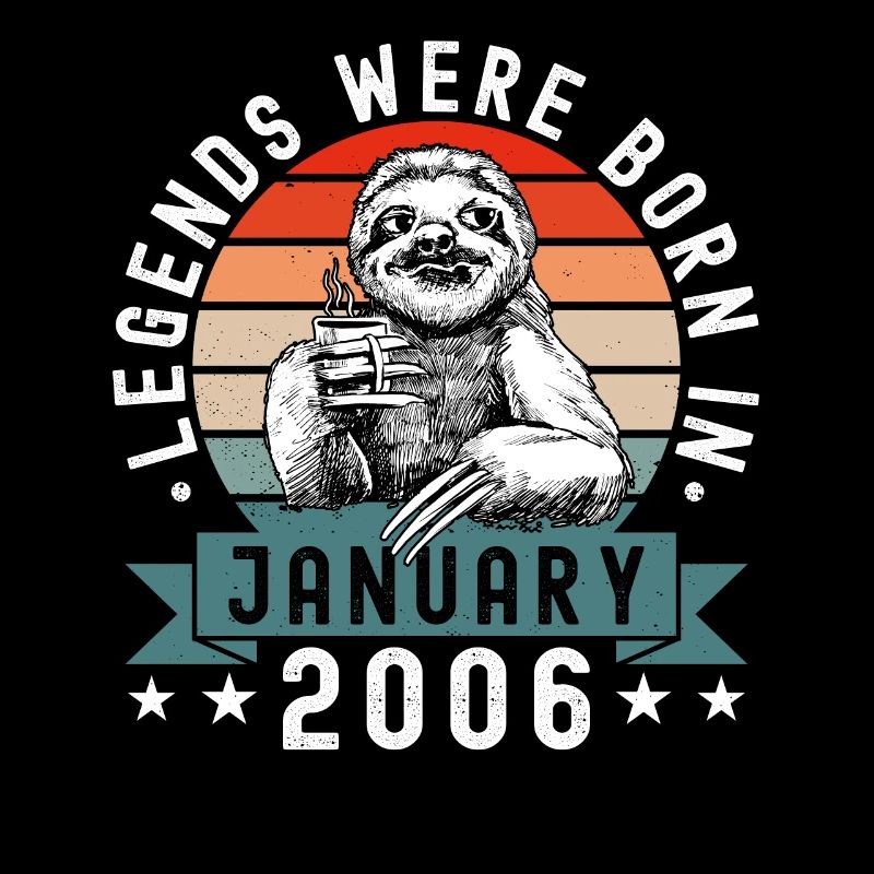 Les légendes sont nées en janvier 2006 Sloth Sloth