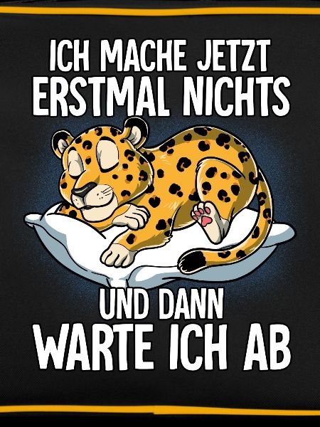 Langschläfer Leopard Müde Schlaf