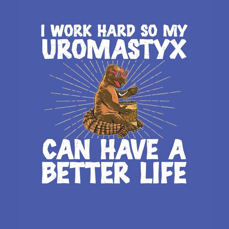 Uromastyx Lustiger Dabb Lizard Work Hard Better