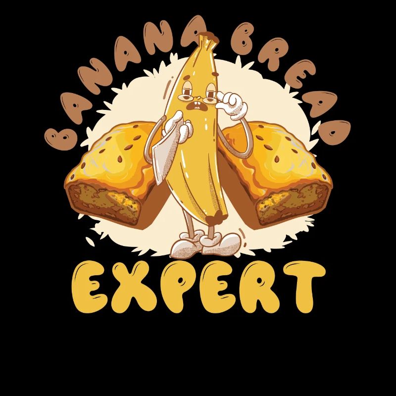 Funny Banana Bread Expert Baking Lover
