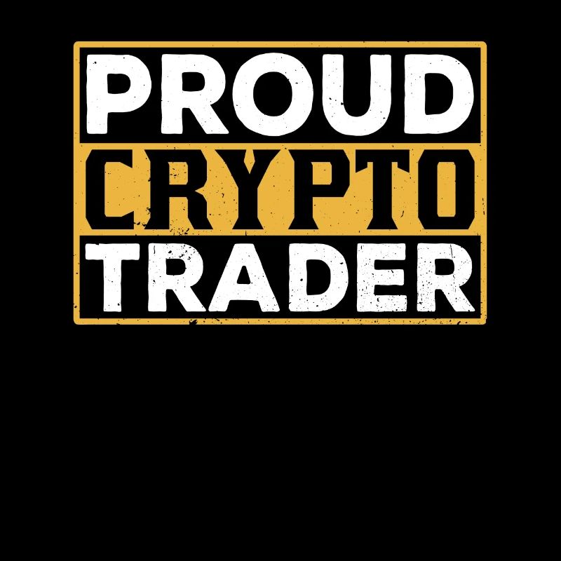 Stolzer Krypto Trader Traden Crypto Trading