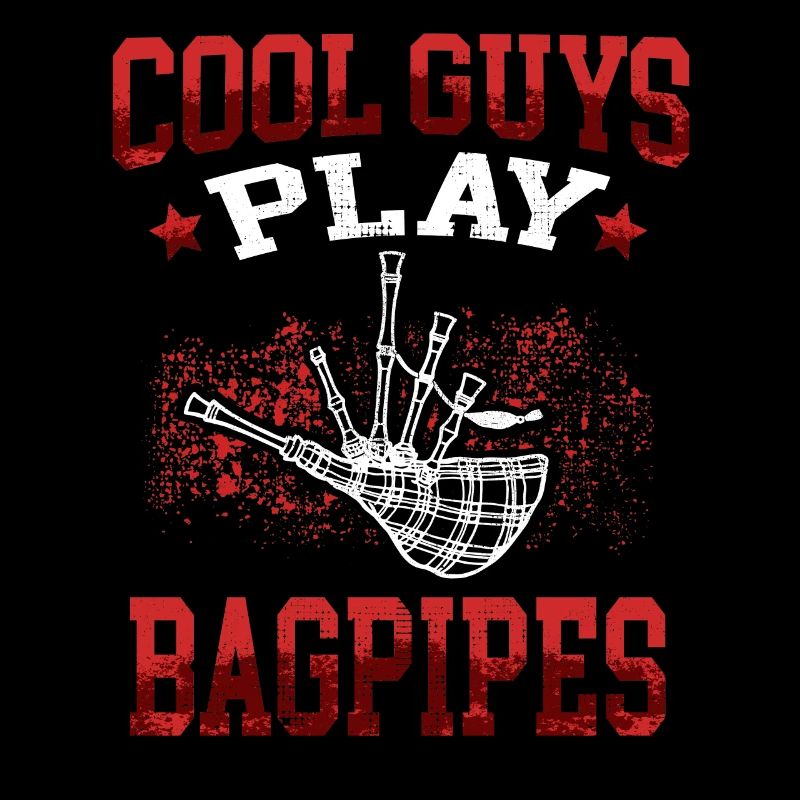 Les garçons jouent de la cornemuse Cornemuse écossaise