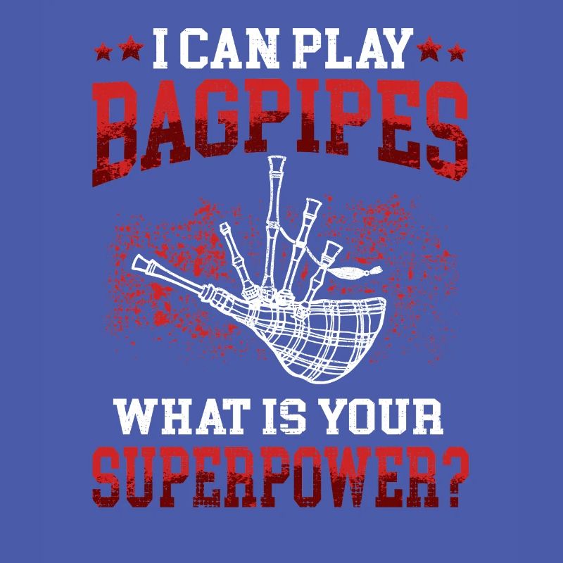 Je joue de la cornemuse Cornemuse écossaise