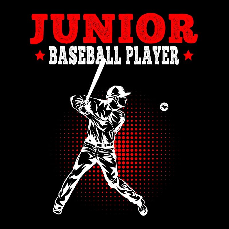 Junior Baseball Player Baseballer Baseballspieler