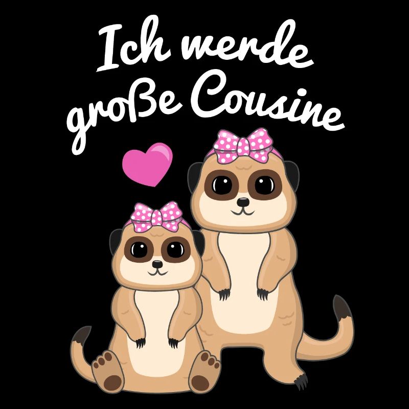 Ich Werde Große Cousine Erdmännchen Geschenk