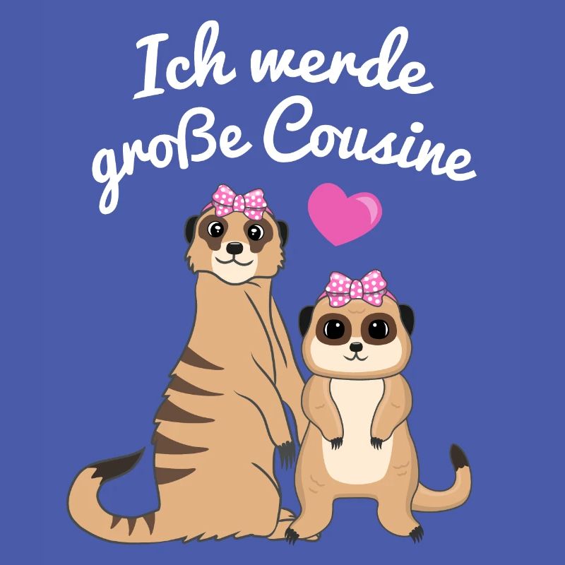 Ich Werde Große Cousine Erdmännchen Geschenk