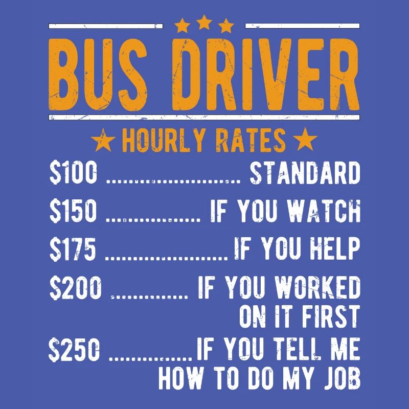 Bus driver hourly wage