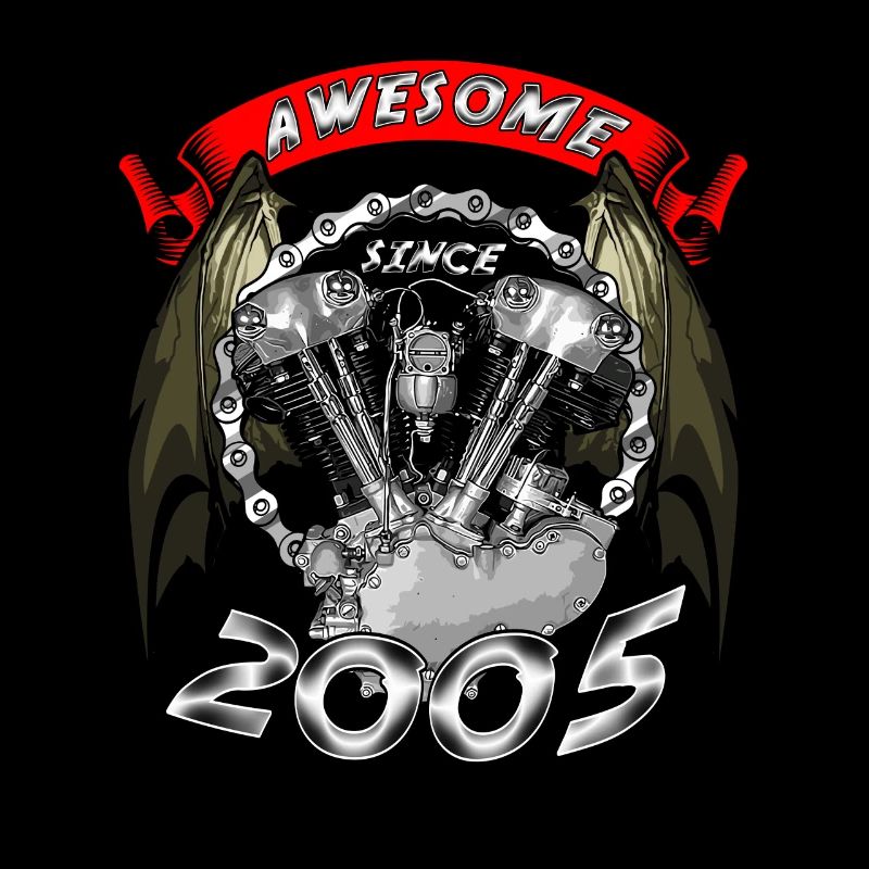 Awesome since 2005, Biker Geburtstag