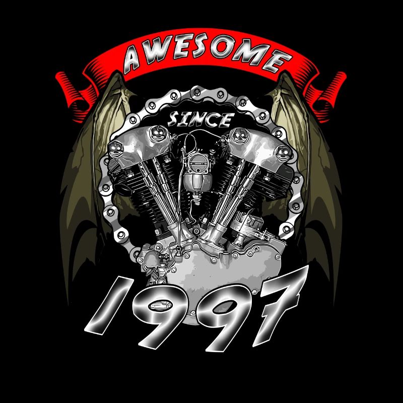 Awesome since 1997, Biker Geburtstag