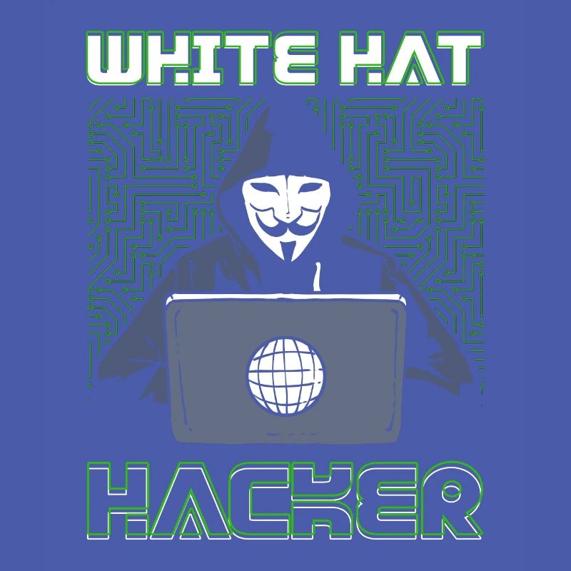 White Hat Hacker Hacking Programming Dark Net