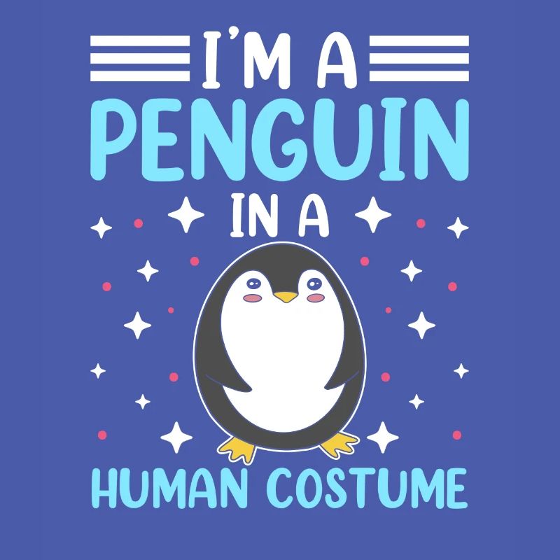 Ich Bin Ein Pinguin In Einem Menschlichen Kostüm