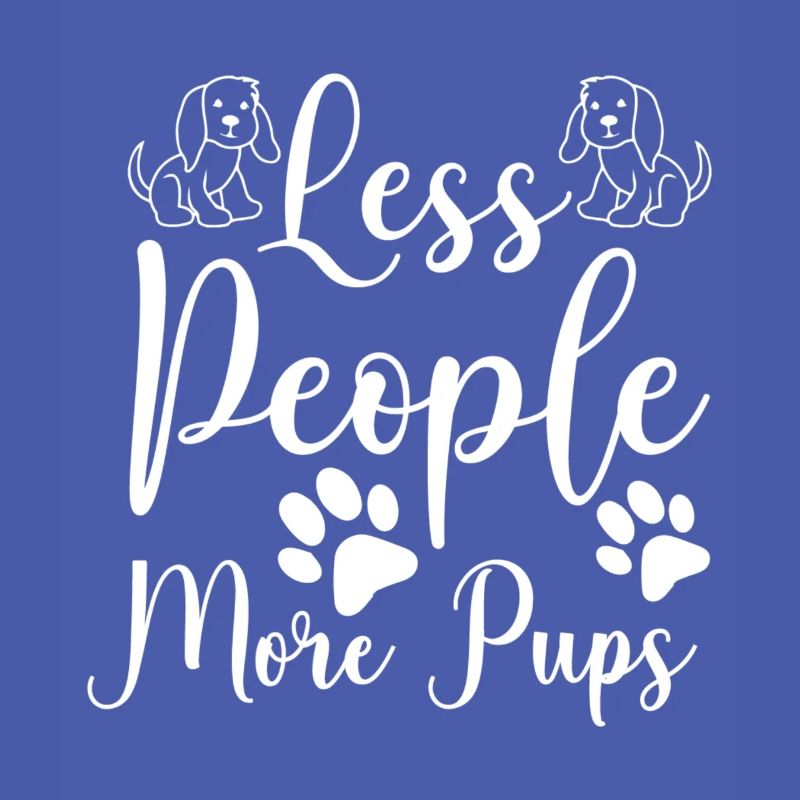 Moins de gens, plus de chiots