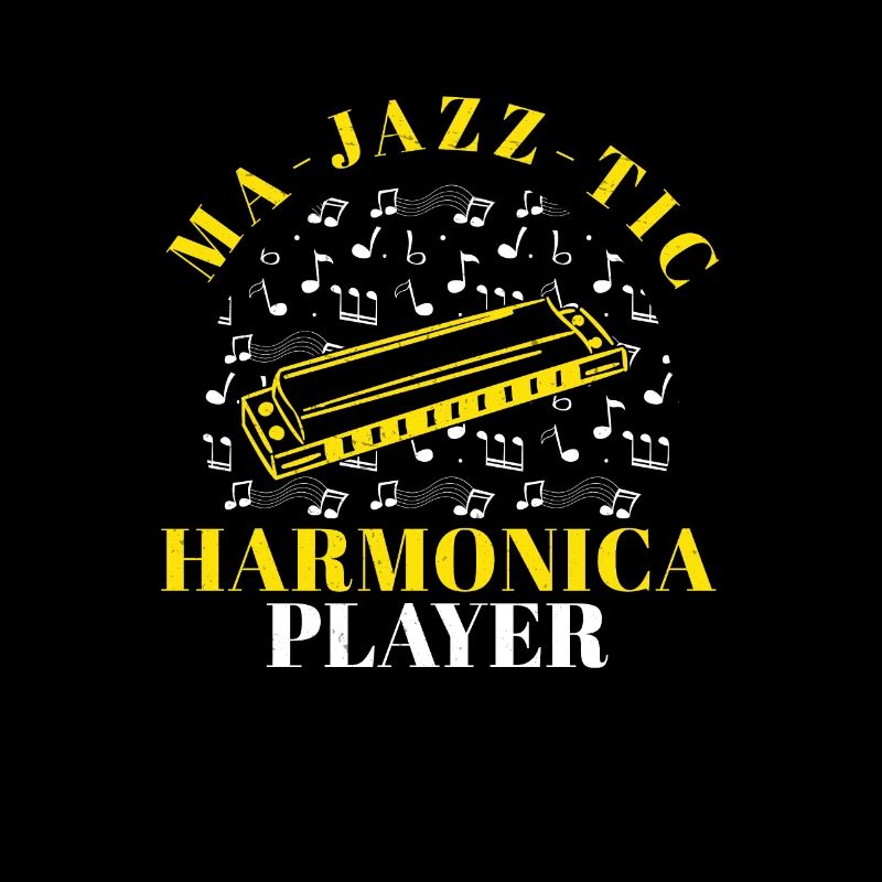 Harmonica Ma-Jazz-Tic harmonica player