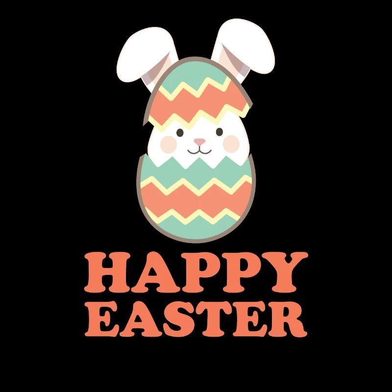 Happy Easter Painting Easter Eggs