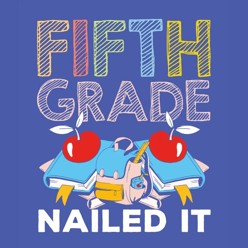 5 Class Completed School Fifth Grader Fifth