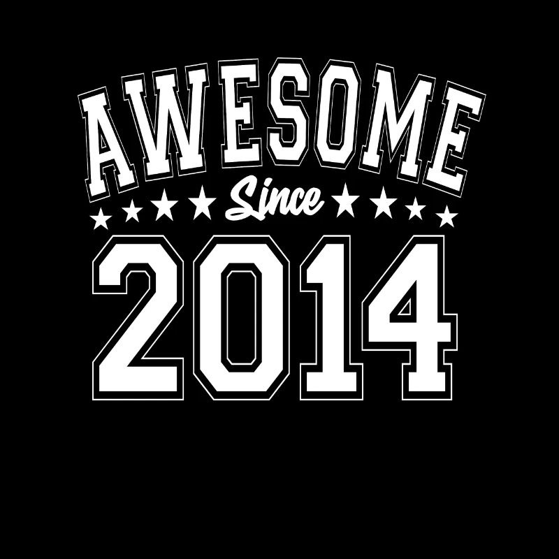 Awesome Since 2014 Geburtstag 2014 Vintage 2014