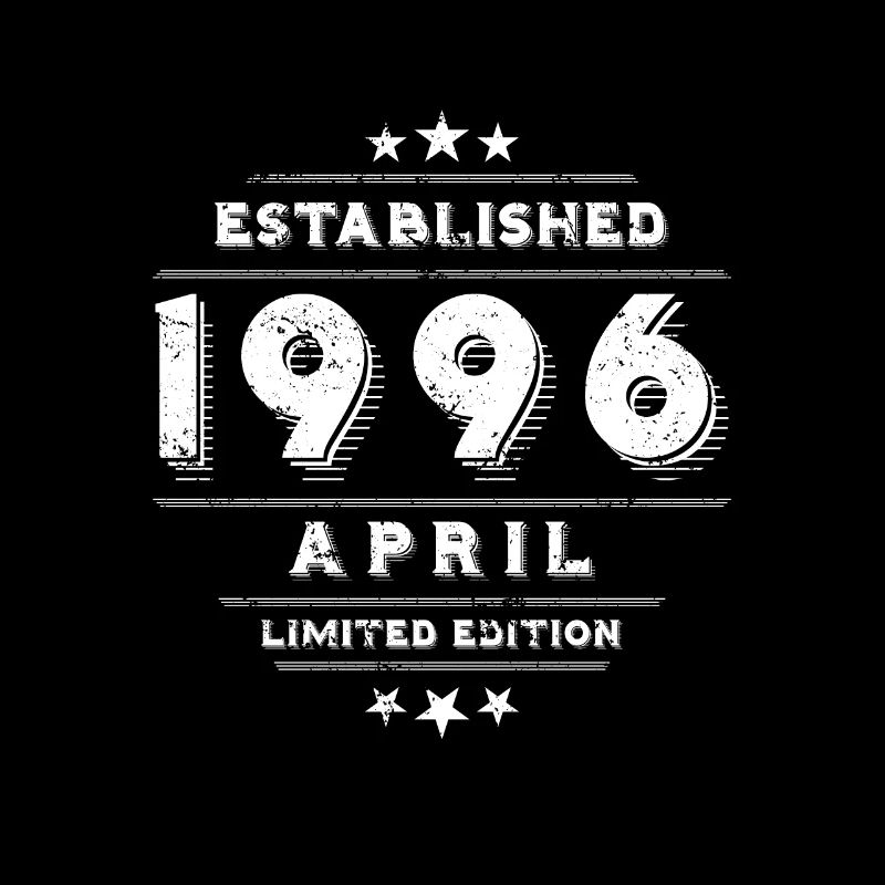 Geburtstag im April 1996 - April