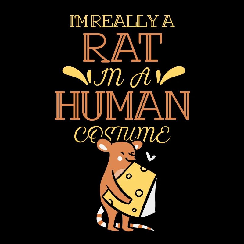 Ich Bin Eine Ratte In Einem Menschlichen Kostüm