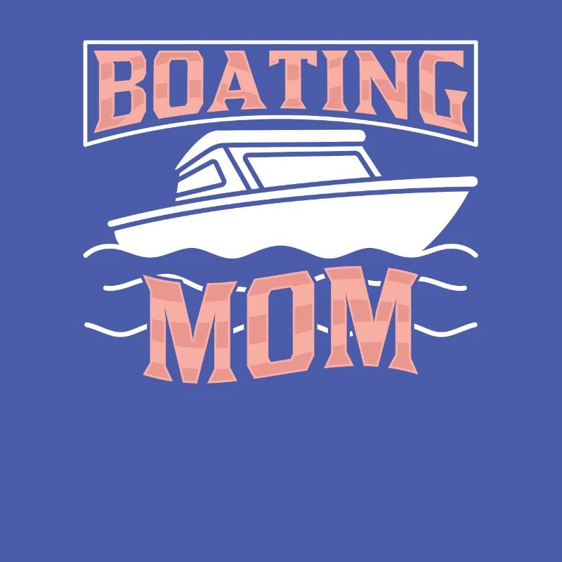 Bootfahrende Mutter Yacht Schiff Bootfahren Boot