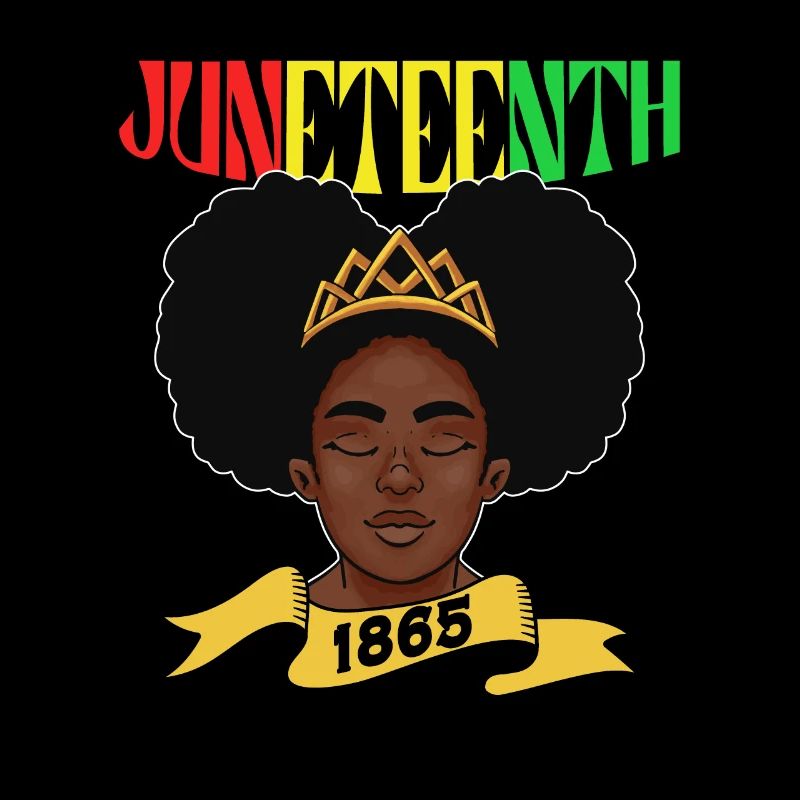 Juneteenth 1865 Afrique Noir Afro-Américain