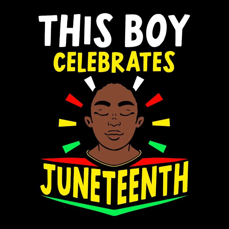 Ce garçon célèbre le Juneteenth Black 1865