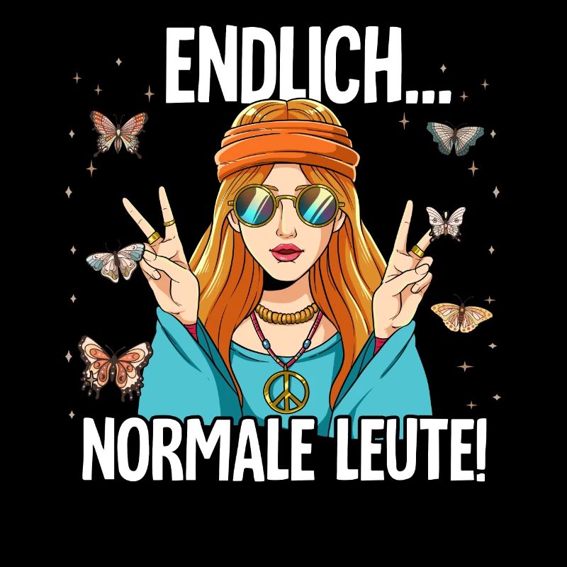 Endlich Normale Leute Hippie Goa Rave
