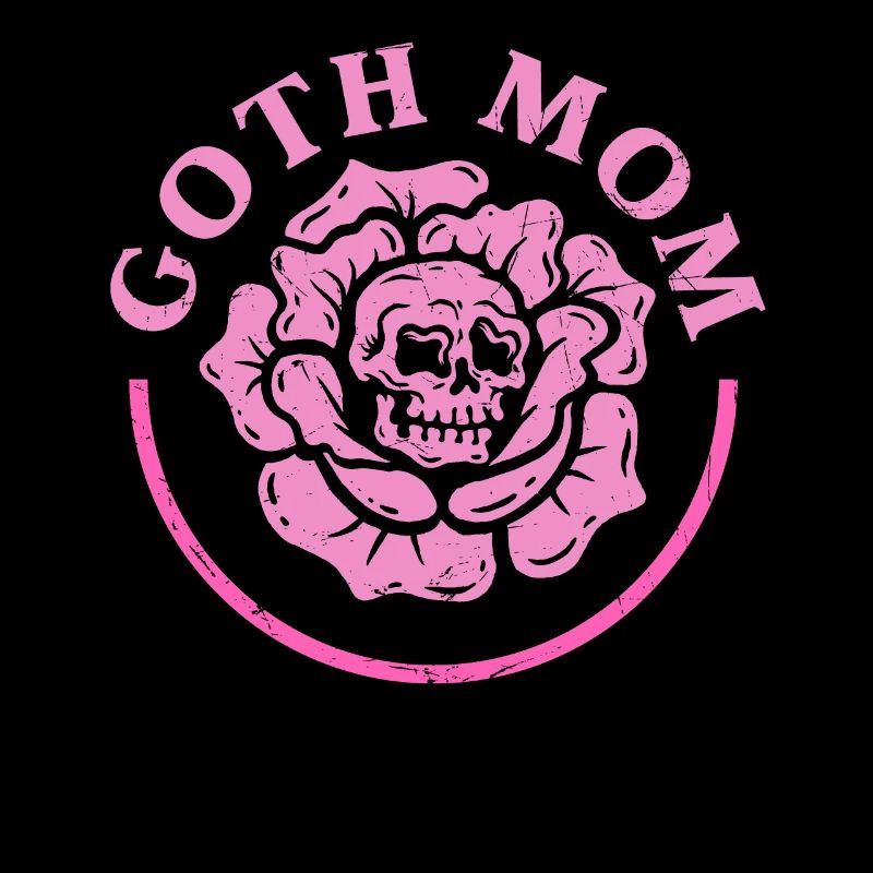 Goth Mom Dark Gothic Skeleton