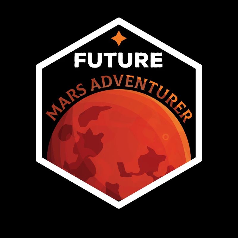 Future Mars Adventurer Astronaut Planet