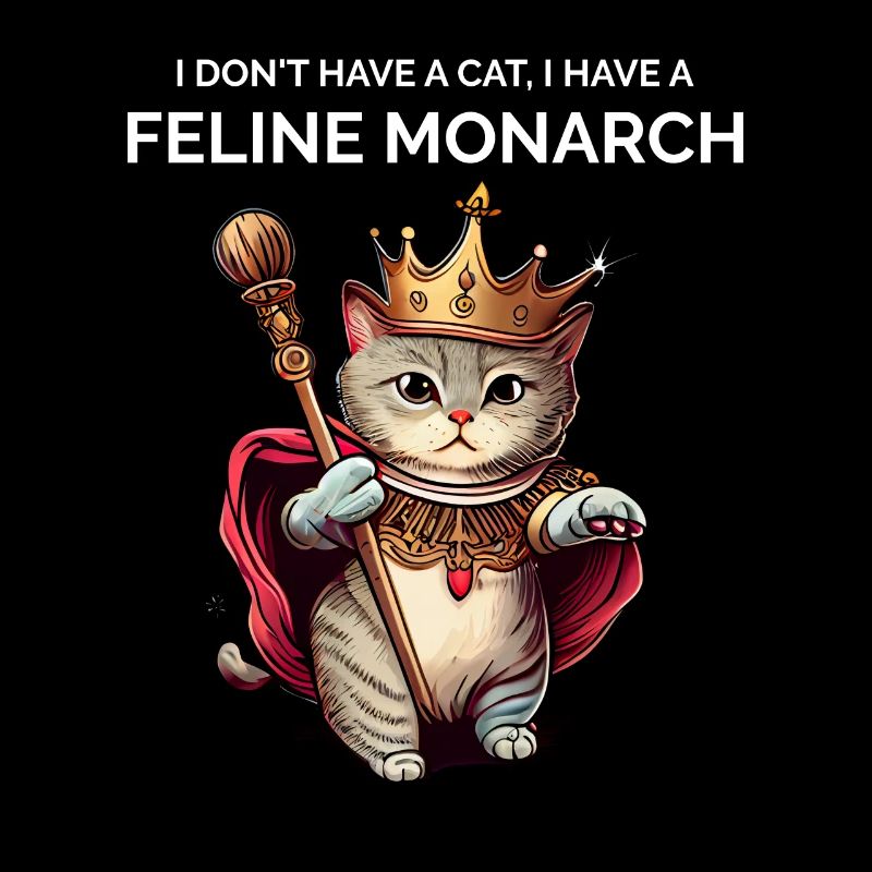 Propriétaire de chat drôle Dire maman chat