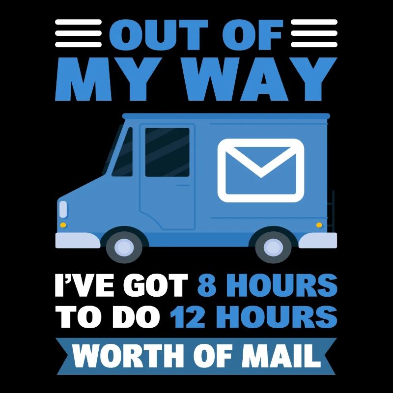 Hors de mon chemin, j’ai 8 heures pour faire de la poste