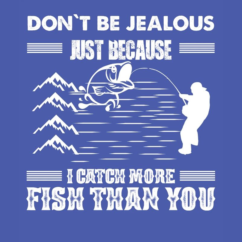 Ne sois pas jaloux juste parce que j’attrape plus de poissons