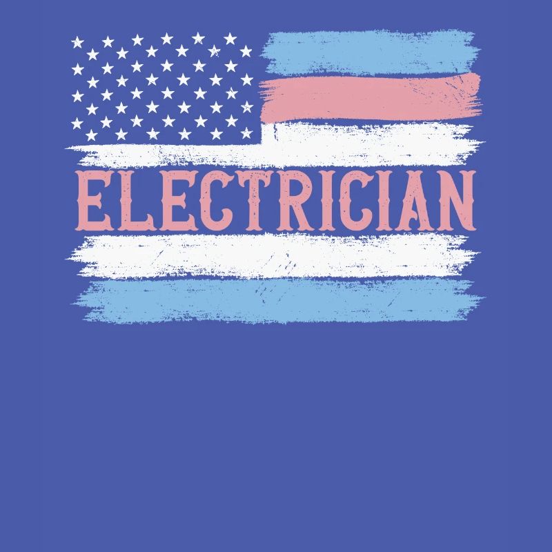 US Pride Lineman Electronics Technician Idée cadeau