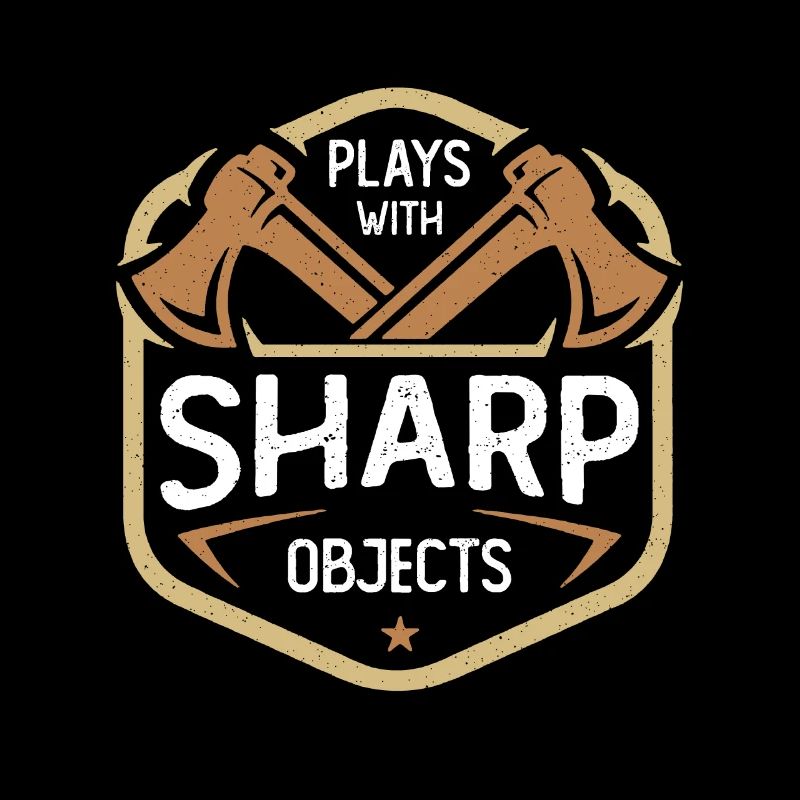 Axe Throwing Plays With Sharp Objects Double Ax