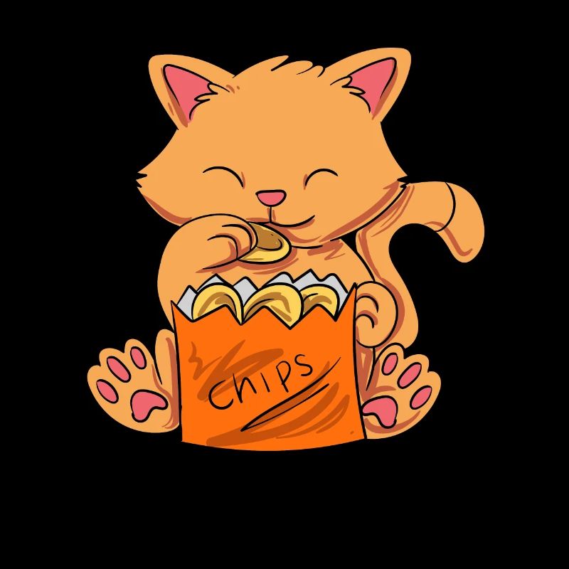 Chips Eating Snacks Candy Gift