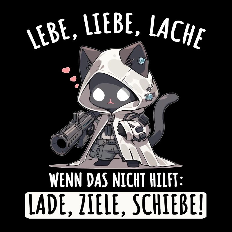 Lebe Liebe Lache Wenn das nicht hilft lade ziele
