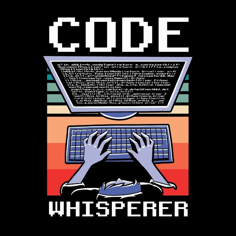 Code Whisperer Programmer Coding Coder