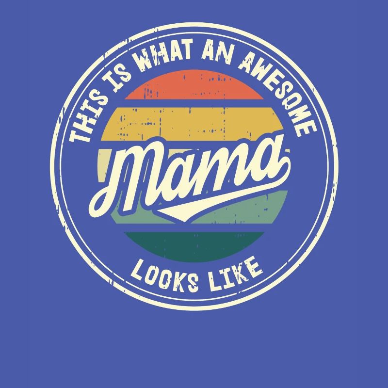 Bester Mama Muttertag Mutter Mom Retro Geschenk