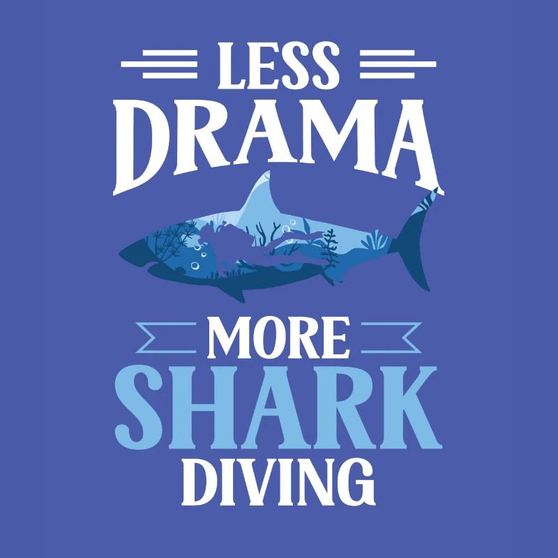 Moins de drame Plus de plongée avec les requins Plongée avec les requins