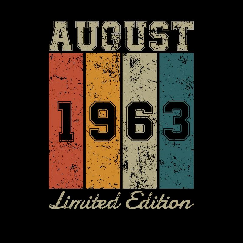 Date de naissance : Août 1963 - Edition Limitée Rétro