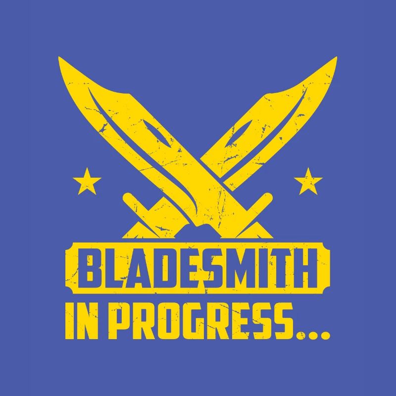 Bladesmith In Progress Knives Profession Toolmaker
