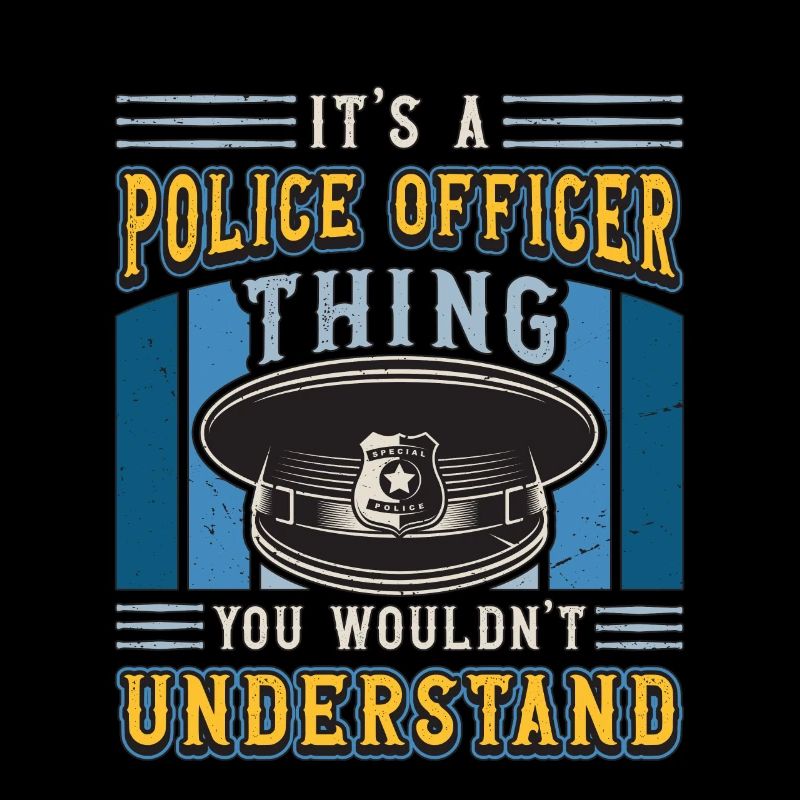 Policier C’est un truc de policier Shérif