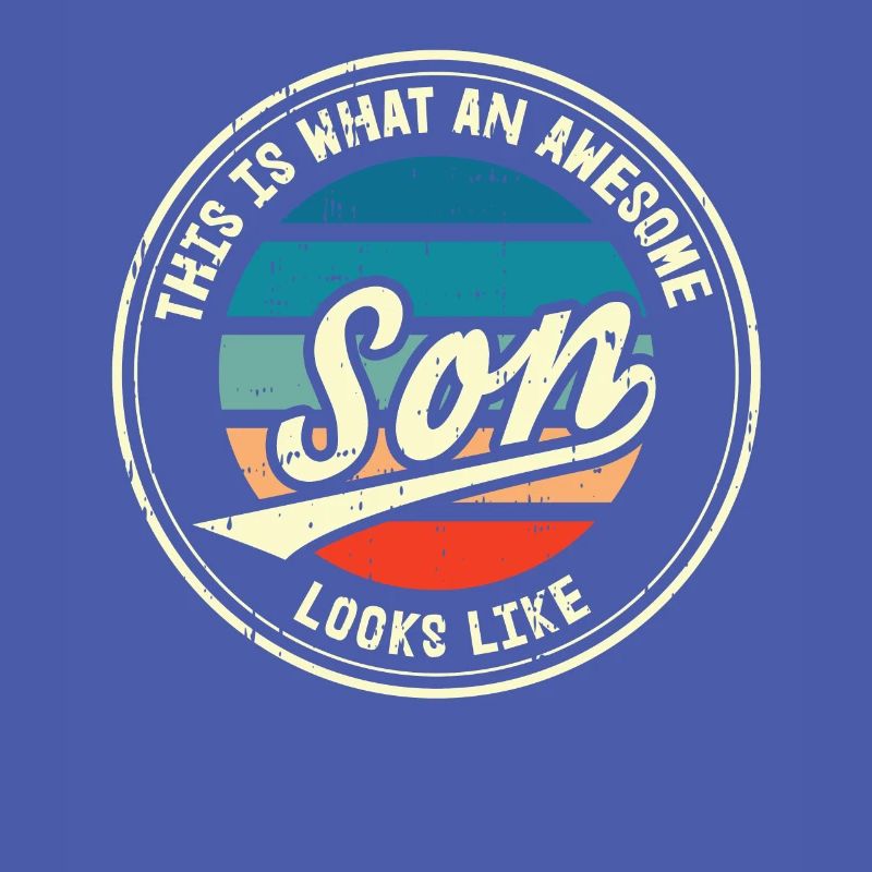 Sohn so sieht ein Spruch Witzig Geschenkidee