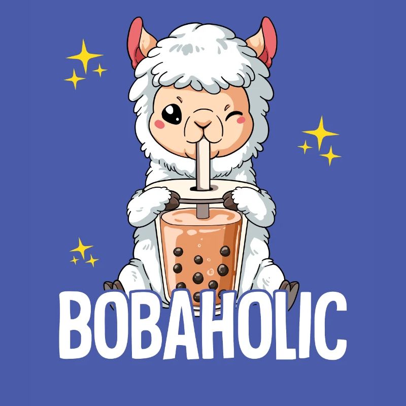 Bubble Tea Lama Boba Tea Bobaholic