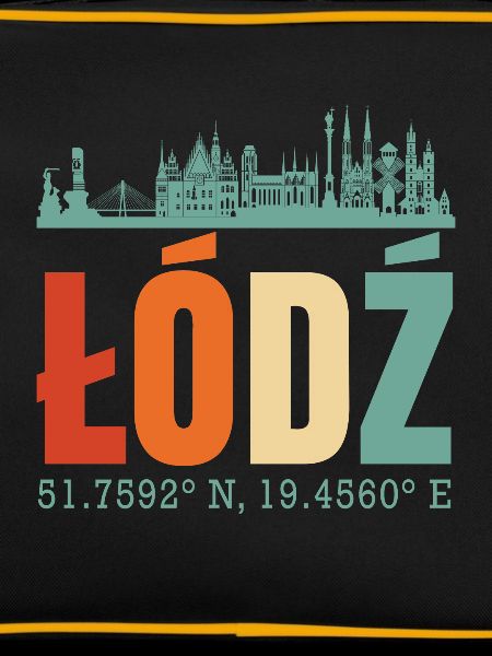 Poland Lodz Skyline