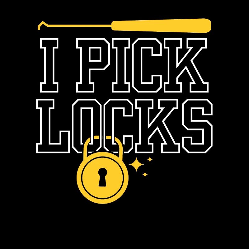Ich Knacke Schlösser Lock Picking Knacker Schloss
