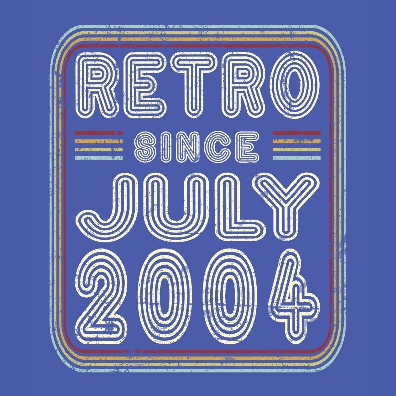 Geburtstag Juli 2004 Retro Geschenk