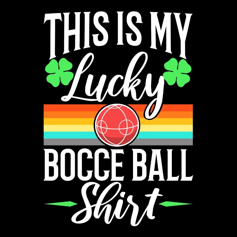 This is my Lucky Bocce ball