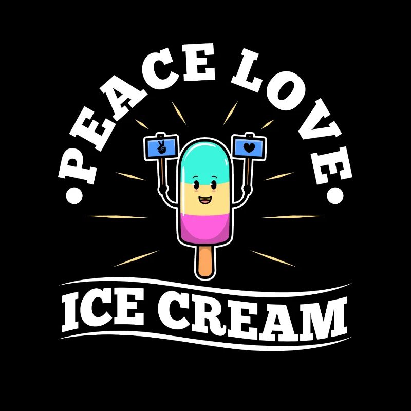 Crème glacée Peace Love
