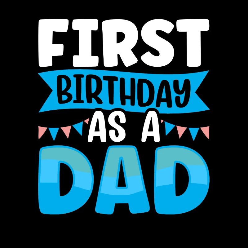 Erster Geburtstag Als Papa Papi Vater Party
